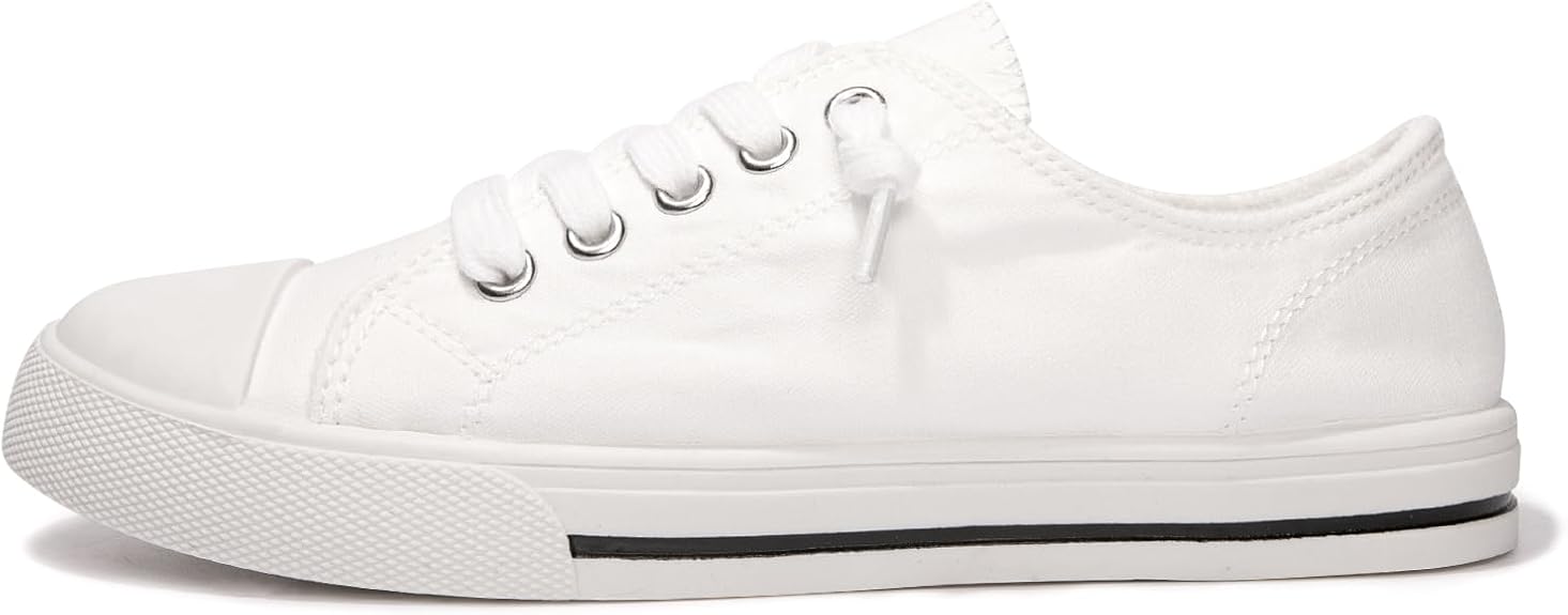 Colgo All-Day Comfort Slip On Sneakers Women - Breathable Canvas, Non-Lace Design, Easy-to-Clean Tennis Shoes Women's Fashion Sneakers