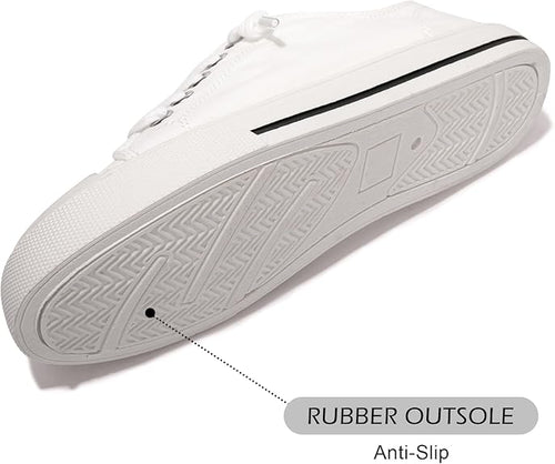 Colgo All-Day Comfort Slip On Sneakers Women - Breathable Canvas, Non-Lace Design, Easy-to-Clean Tennis Shoes Women's Fashion Sneakers